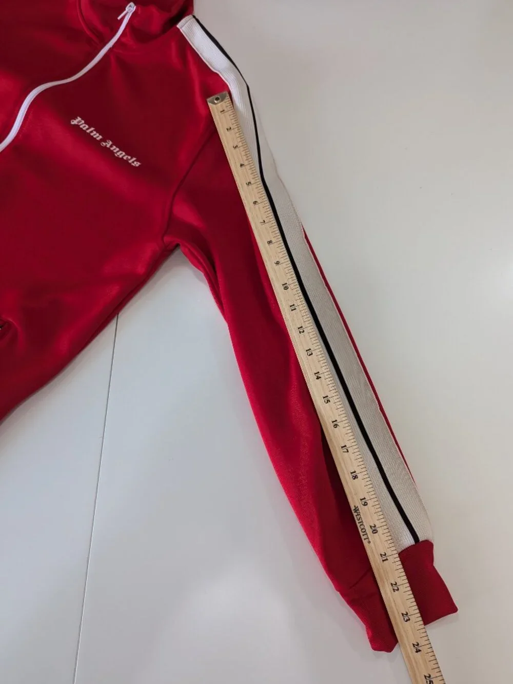 Palm Angels Red Classic Track Jacket - Picture 8 of 12